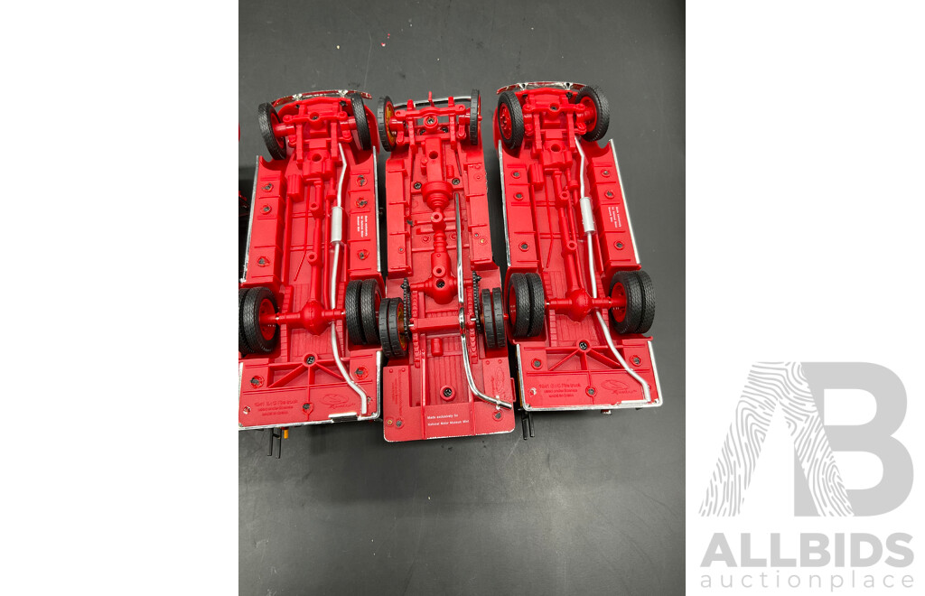 Large Collection of Vintage-Style Fire Engine and Pumper Models, Including SIGNATURE Models 1:32, PRECISION MODELS 1948 MACK and Large Metal Fire Engine Model - Lot of 8