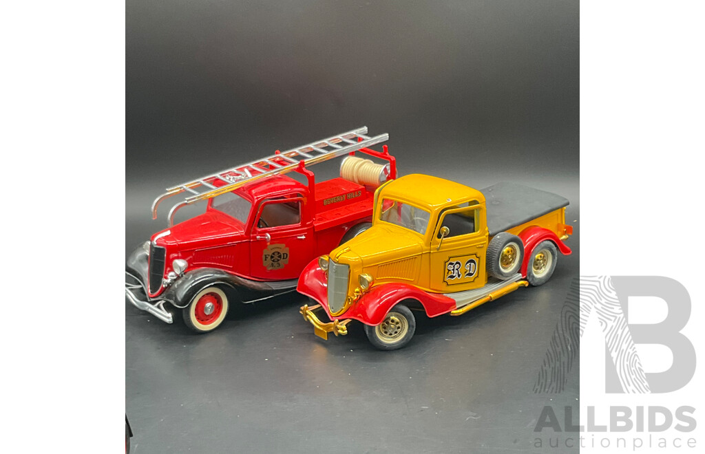 Collection of Die-Cast Models, Including MATCHBOX, FRANKLIN MINT PRECISION and Others - Lot of 10