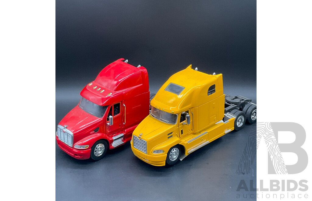 Collection of Die-Cast Models, Including FRANKLIN MINT PRECISION, TRUX, MATCHBOX and Others - Lot of 9