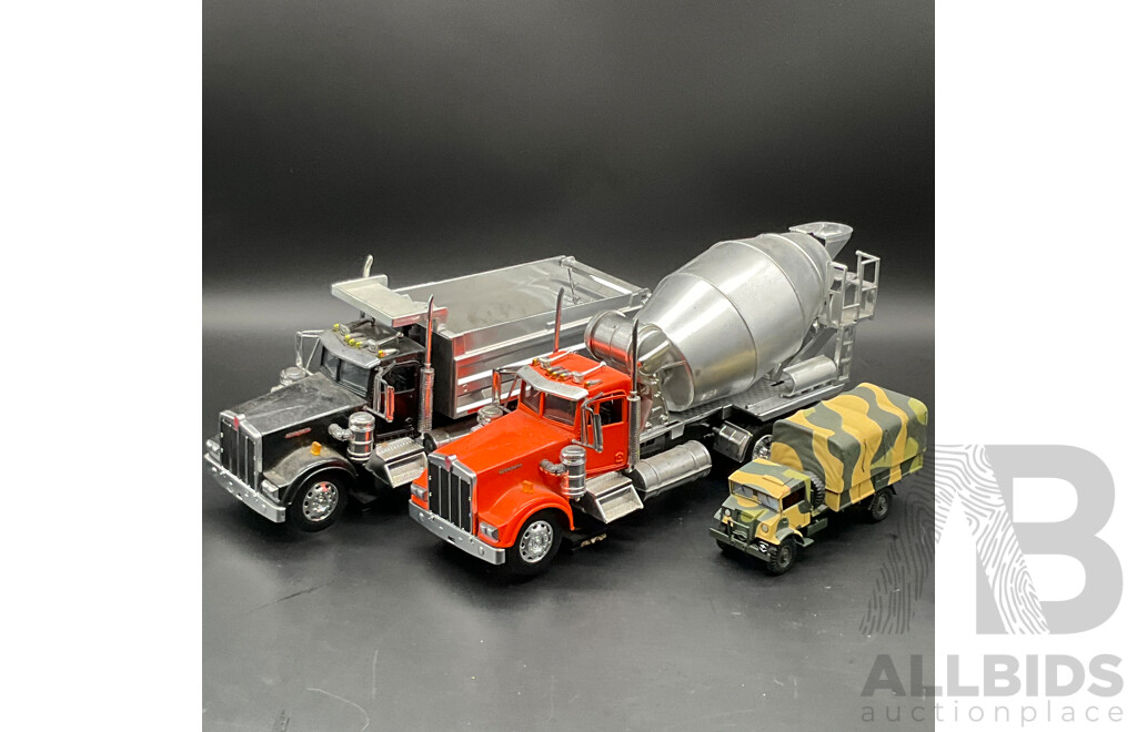 Collection of Die-Cast Models, Including FRANKLIN MINT PRECISION, TRUX, MATCHBOX and Others - Lot of 9