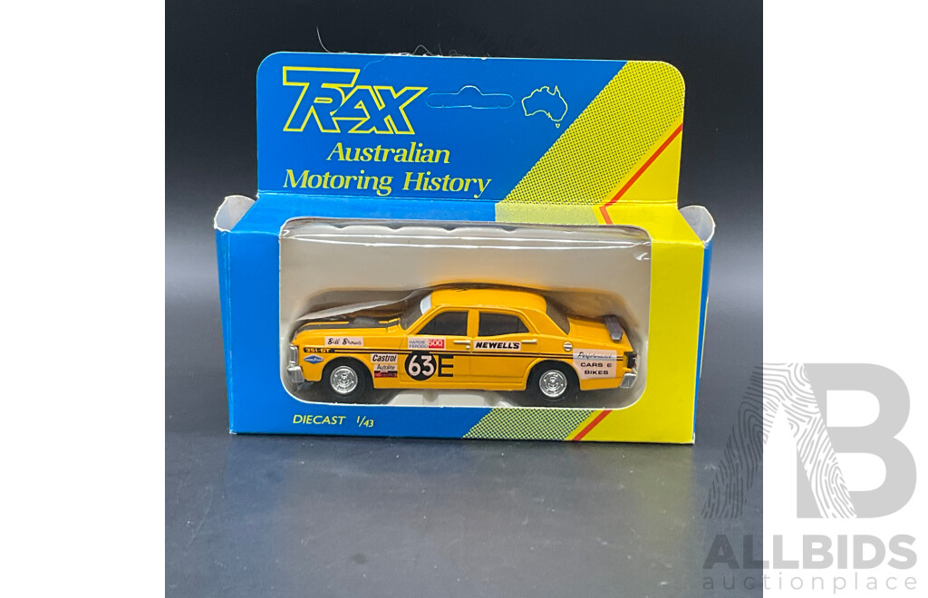 TRAX Ford Falcon GTHO Limited Edition 1:43 Scale Diecast Model (8006B)