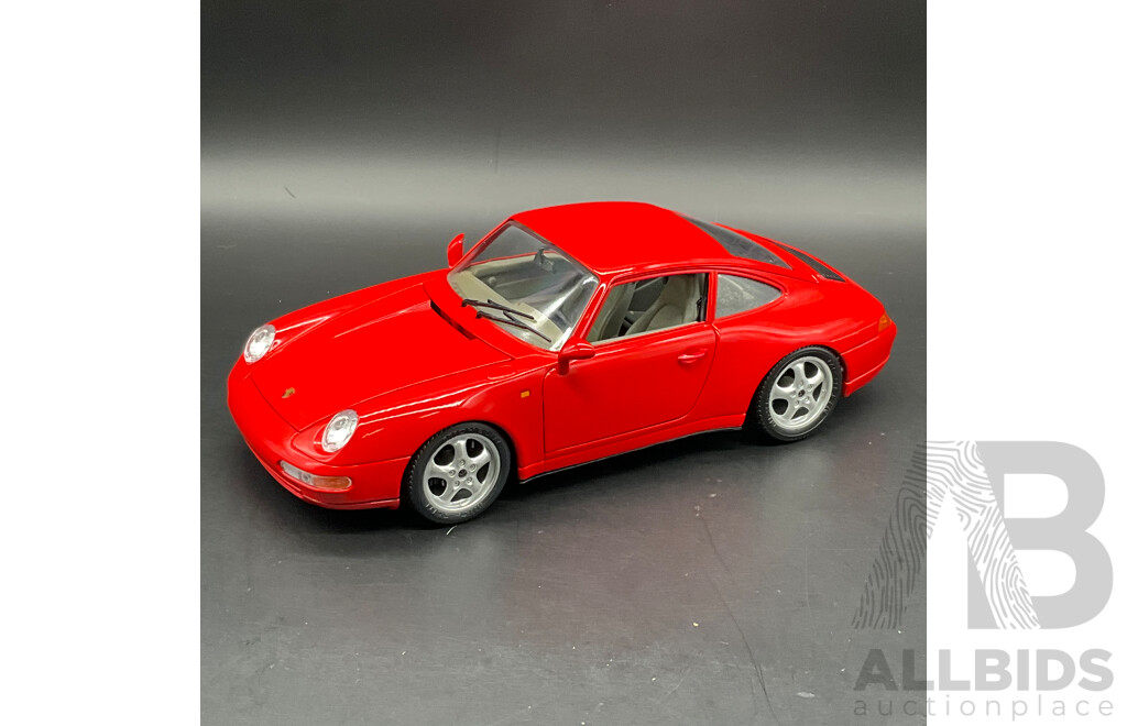BURAGO Porsche Carrera (1993) 1:18 Scale Model Car 3050