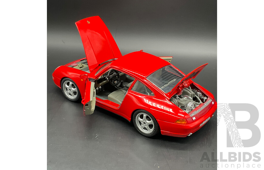 BURAGO Porsche Carrera (1993) 1:18 Scale Model Car 3050