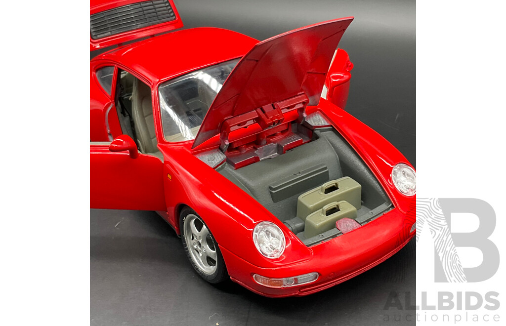 BURAGO Porsche Carrera (1993) 1:18 Scale Model Car 3050
