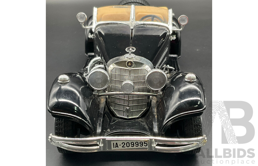 BURAGO Mercedes Benz 500K Roadster (1936) 1:18 Scale Model Car 3020