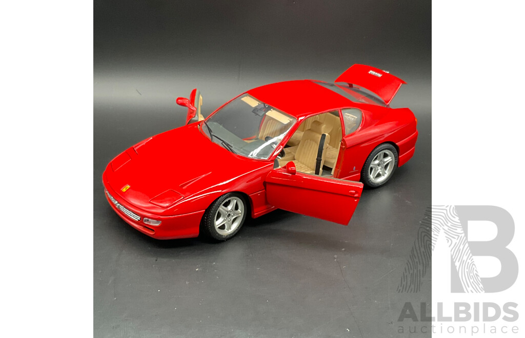 BURAGO Ferrari 456 GT (1992) 1:18 Scale Model Car 3036