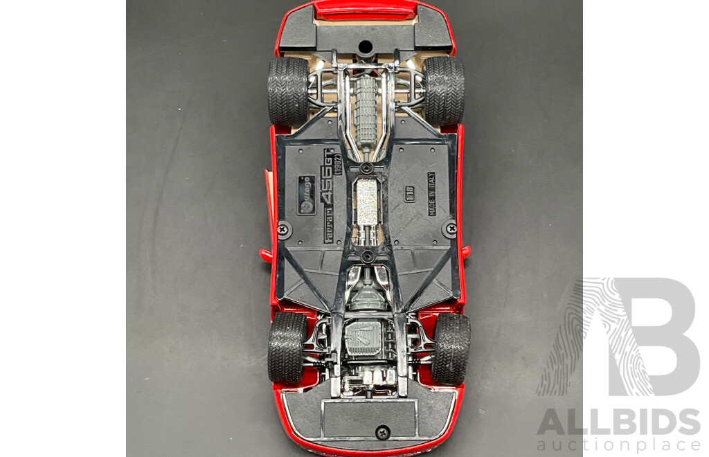 BURAGO Ferrari 456 GT (1992) 1:18 Scale Model Car 3036