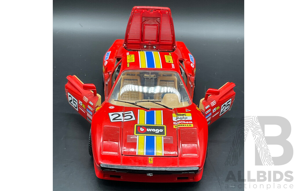 BURAGO Ferrari GTO Rally (1986) 1:18 Scale Model Car 3057
