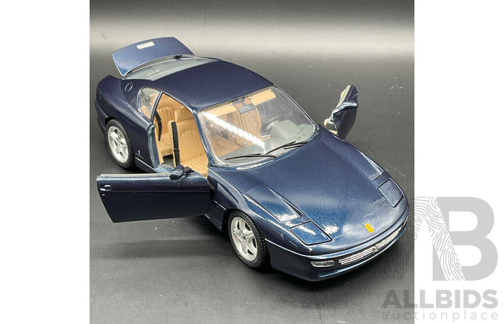 BURAGO Ferrari 456GT (1992) 1:18 Scale Model Car 3046