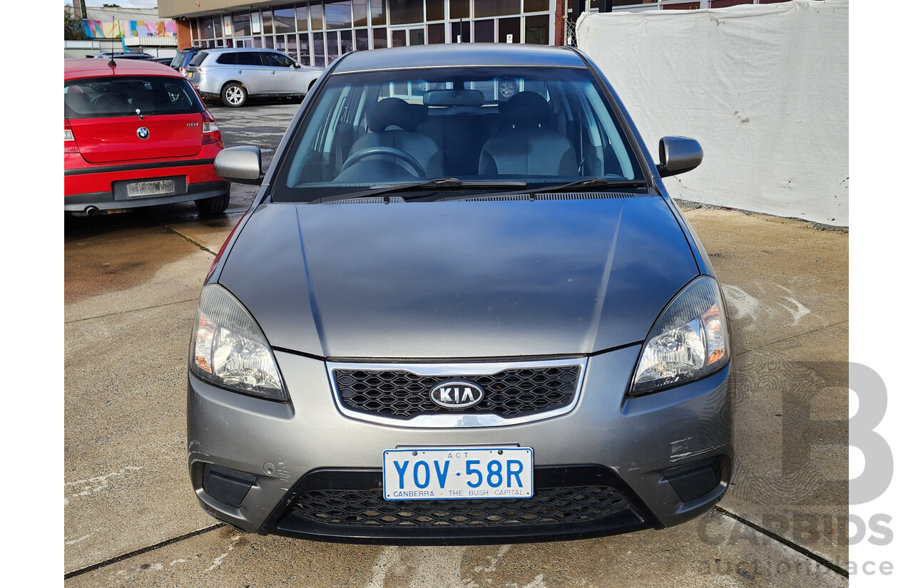 11/2010 Kia RIO S JB MY10 5d Hatchback Grey 1.4L