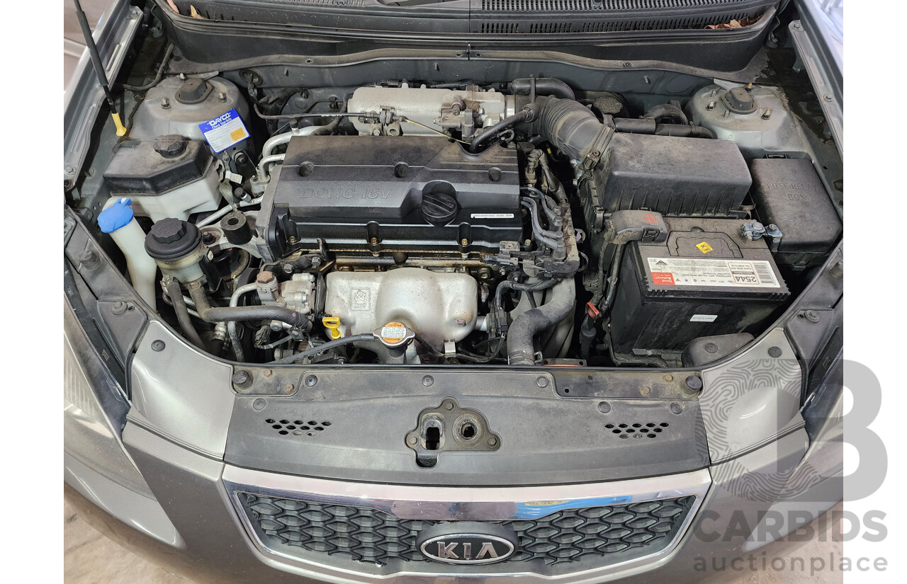 11/2010 Kia RIO S JB MY10 5d Hatchback Grey 1.4L