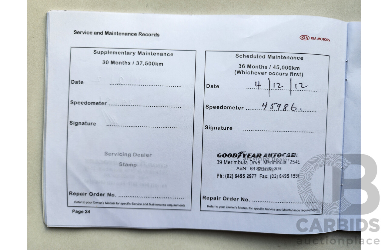 11/2010 Kia RIO S JB MY10 5d Hatchback Grey 1.4L