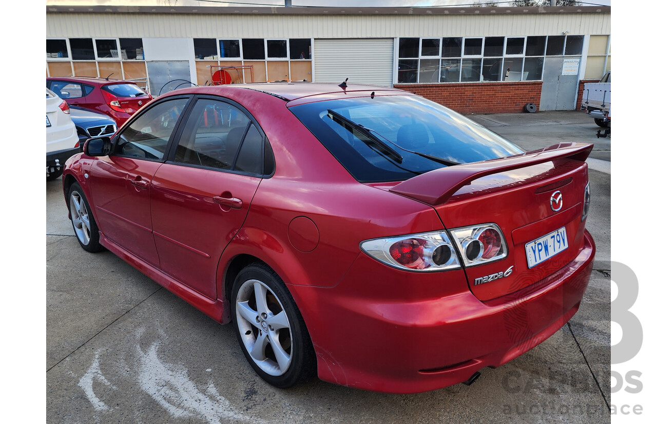 05/2005 Mazda Mazda6 Luxury Sports GG 5d Hatchback Red 2.3L