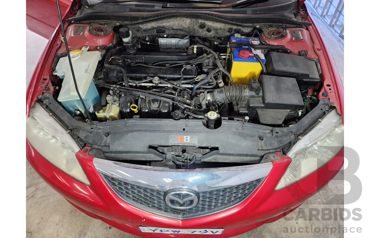 05/2005 Mazda Mazda6 Luxury Sports GG 5d Hatchback Red 2.3L