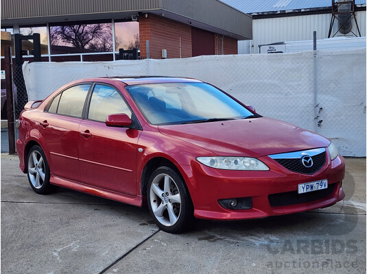05/2005 Mazda Mazda6 Luxury Sports GG 5d Hatchback Red 2.3L