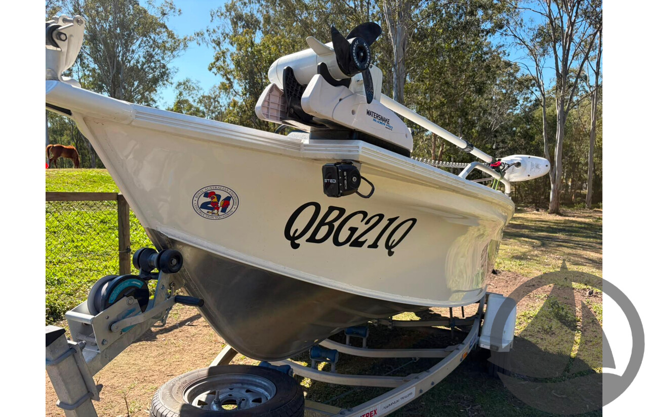 NO RESERVE INSURANCE - 2024 Quintrex 430 Topender, 60HP Suzuki 4 Stroke
