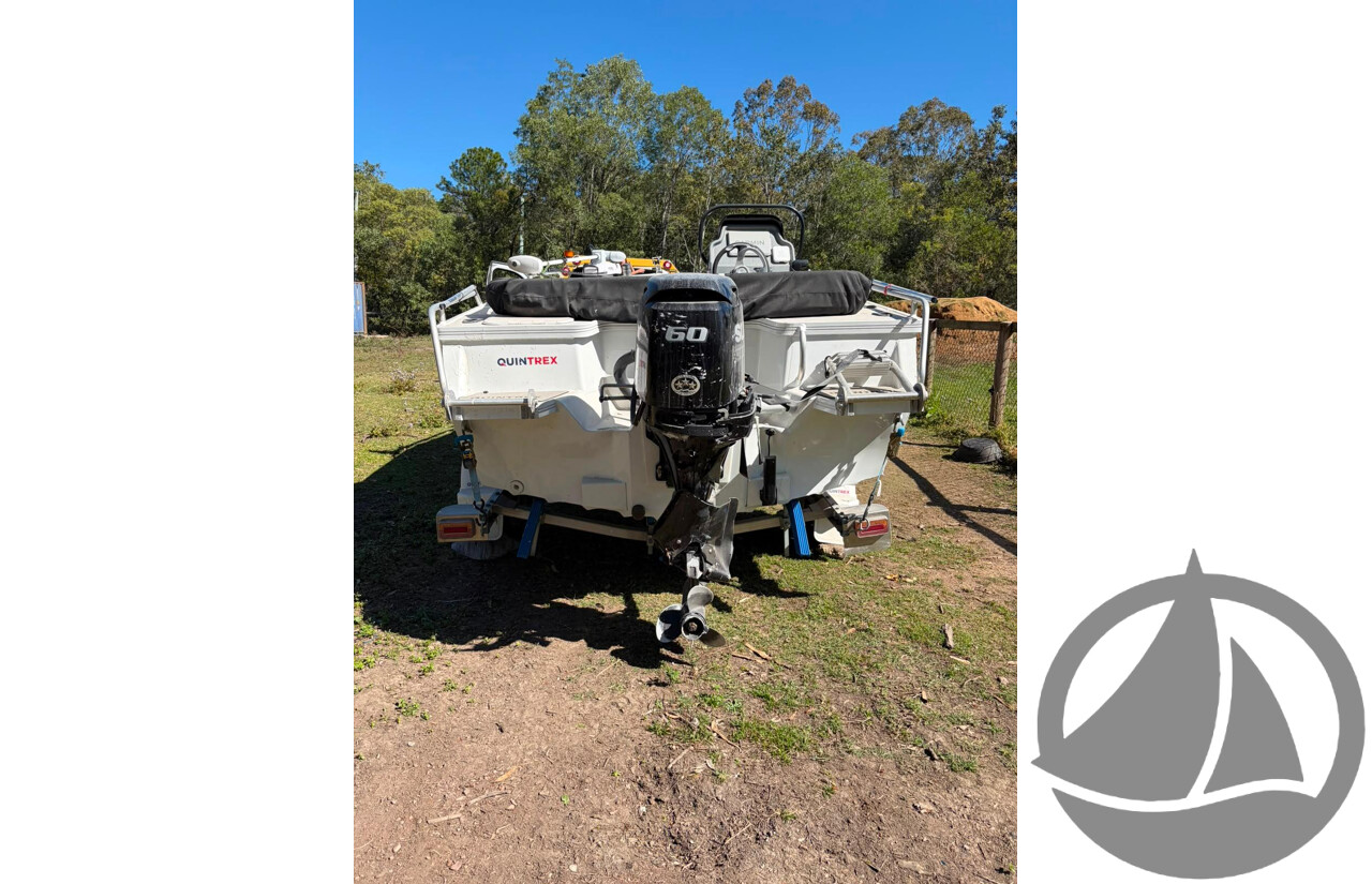 NO RESERVE INSURANCE - 2024 Quintrex 430 Topender, 60HP Suzuki 4 Stroke