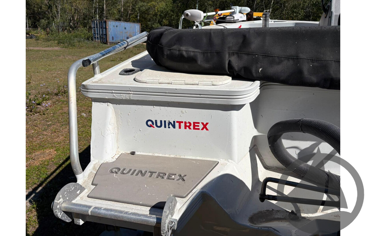 NO RESERVE INSURANCE - 2024 Quintrex 430 Topender, 60HP Suzuki 4 Stroke
