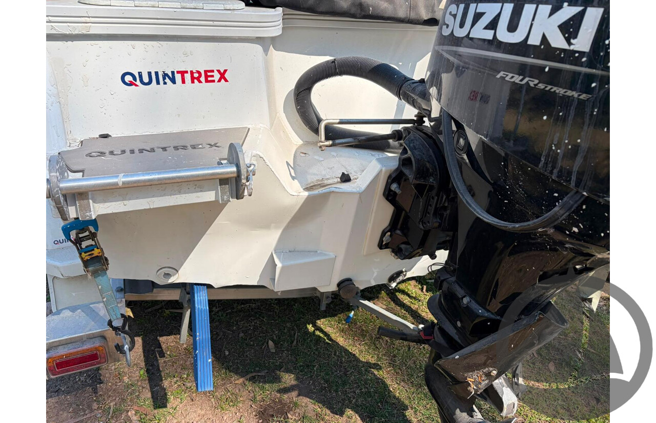 NO RESERVE INSURANCE - 2024 Quintrex 430 Topender, 60HP Suzuki 4 Stroke