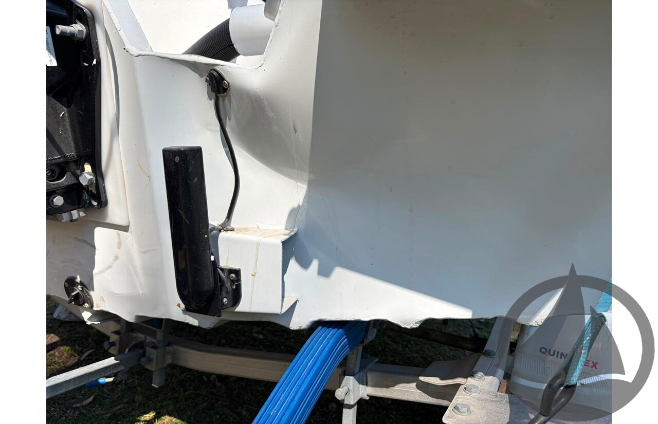 NO RESERVE INSURANCE - 2024 Quintrex 430 Topender, 60HP Suzuki 4 Stroke