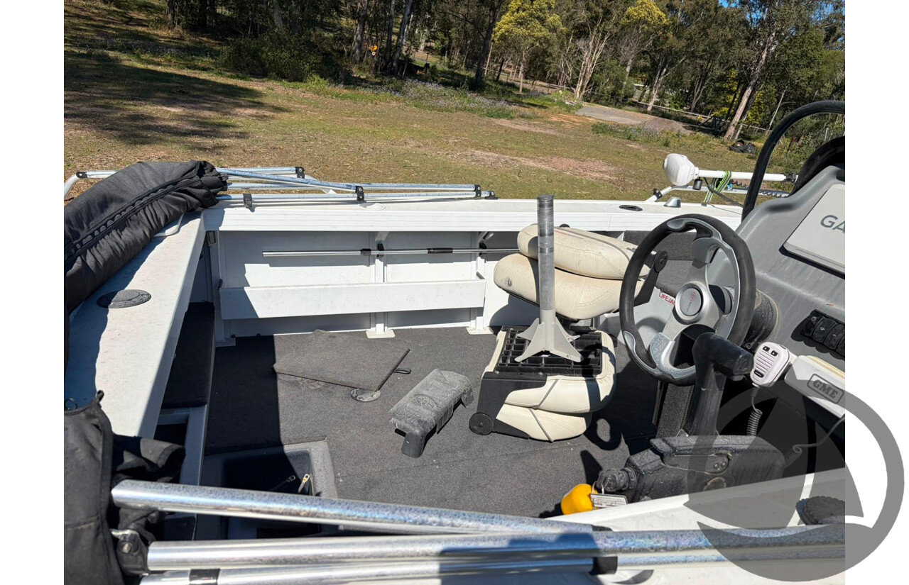 NO RESERVE INSURANCE - 2024 Quintrex 430 Topender, 60HP Suzuki 4 Stroke