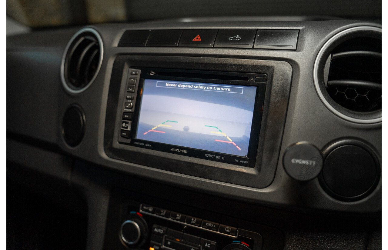 06/2012 Volkswagen Amarok TDI400 Highline (4x4) 2H MY12 Dual Cab Utility Grey Twin-turbo Diesel 2.0L