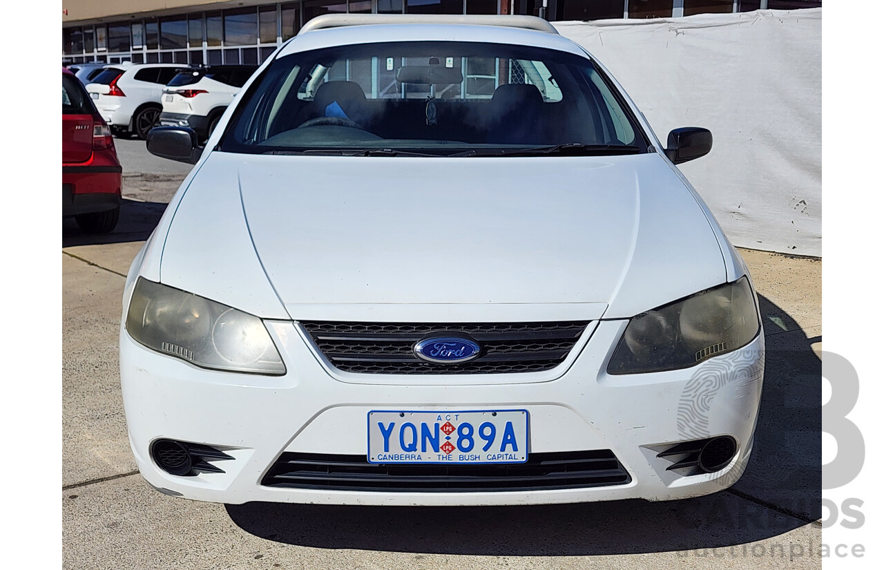 03/2007 Ford Falcon XL (lpg) BF MKII Utility White 4.0L