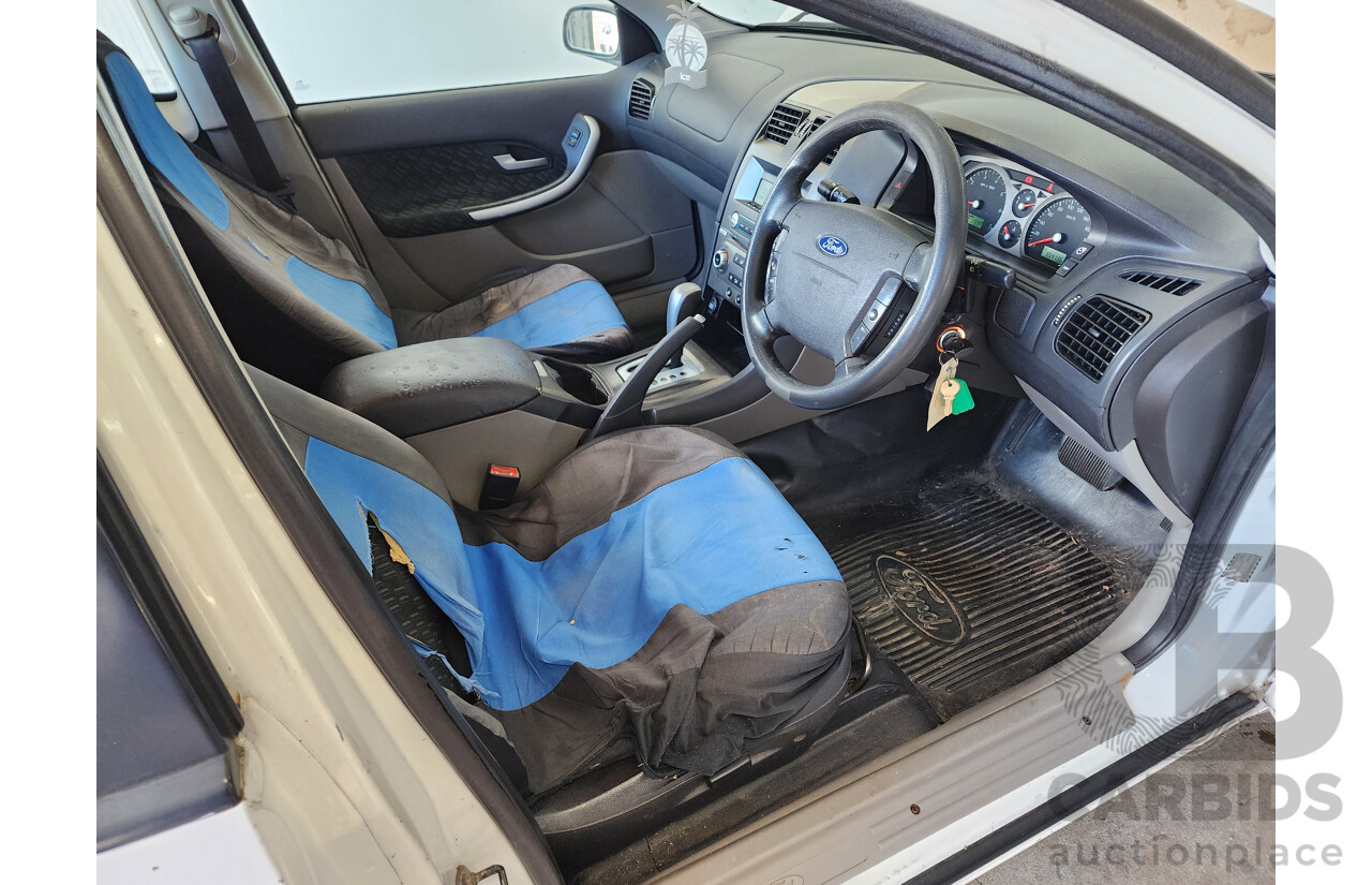 03/2007 Ford Falcon XL (lpg) BF MKII Utility White 4.0L