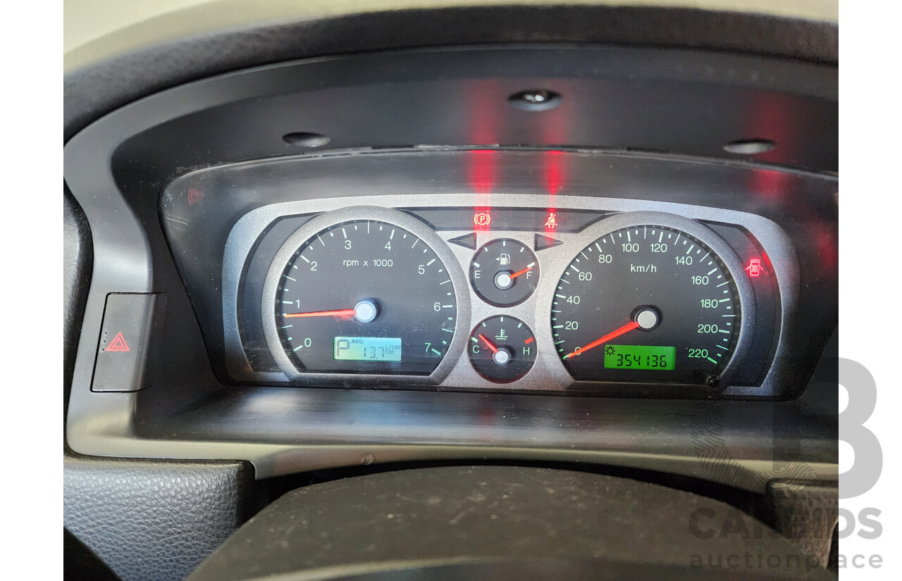 03/2007 Ford Falcon XL (lpg) BF MKII Utility White 4.0L