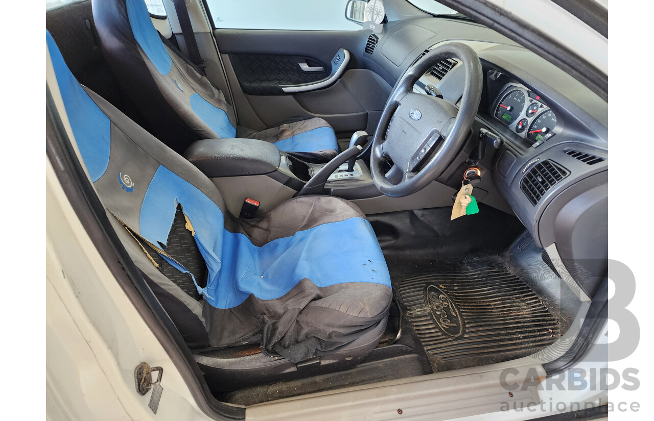 03/2007 Ford Falcon XL (lpg) BF MKII Utility White 4.0L