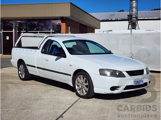 03/2007 Ford Falcon XL (lpg) BF MKII Utility White 4.0L