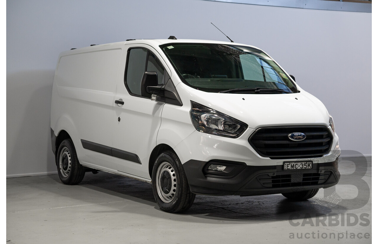 11/2020 Ford Transit Custom 340S (SWB) VN MY21.25 Van White Turbo Diesel 2.0L