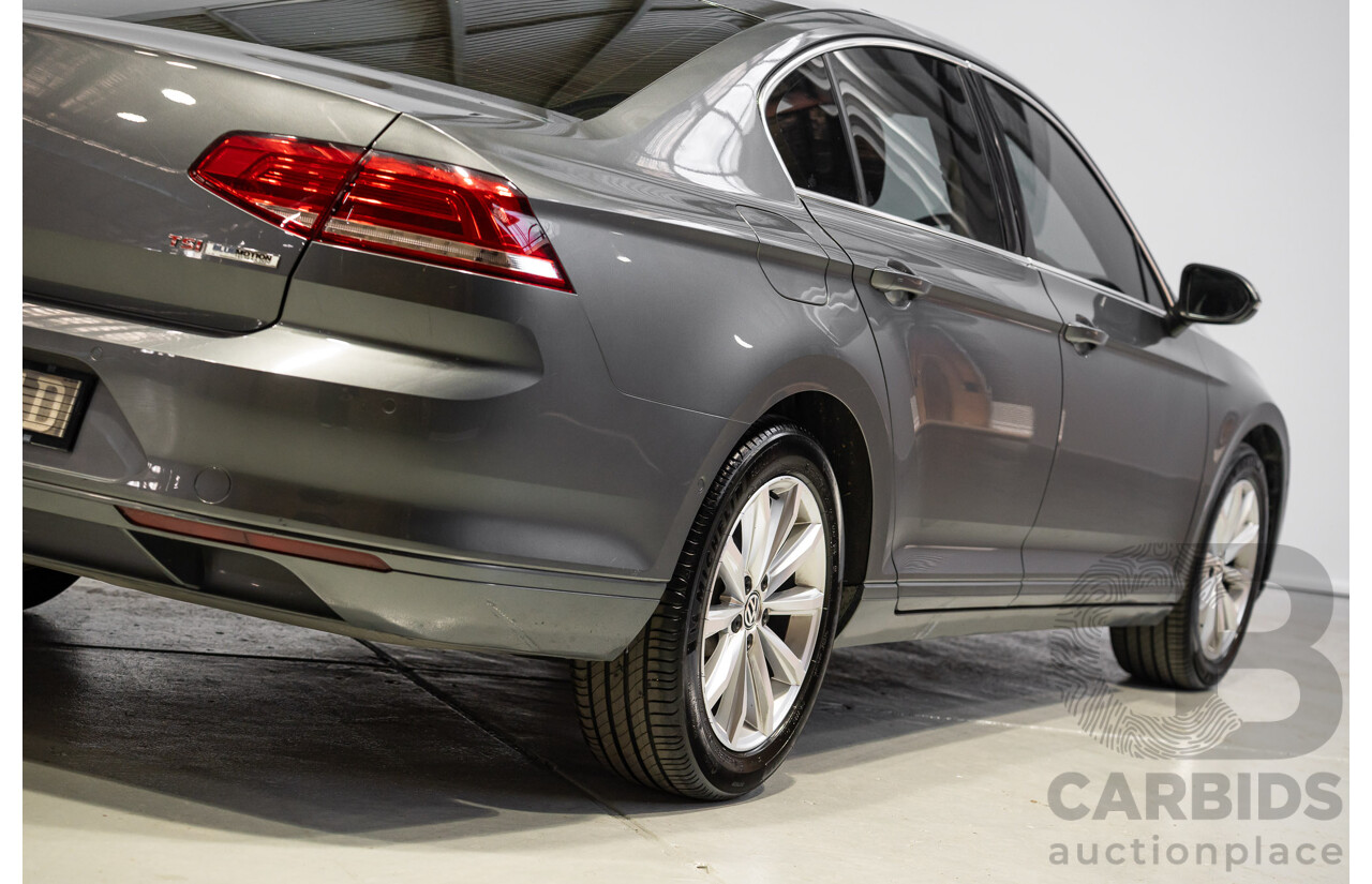 11/2015 Volkswagen Passat 132 Comfortline TSI 3C MY16 4D Sedan Grey Turbo 1.8L