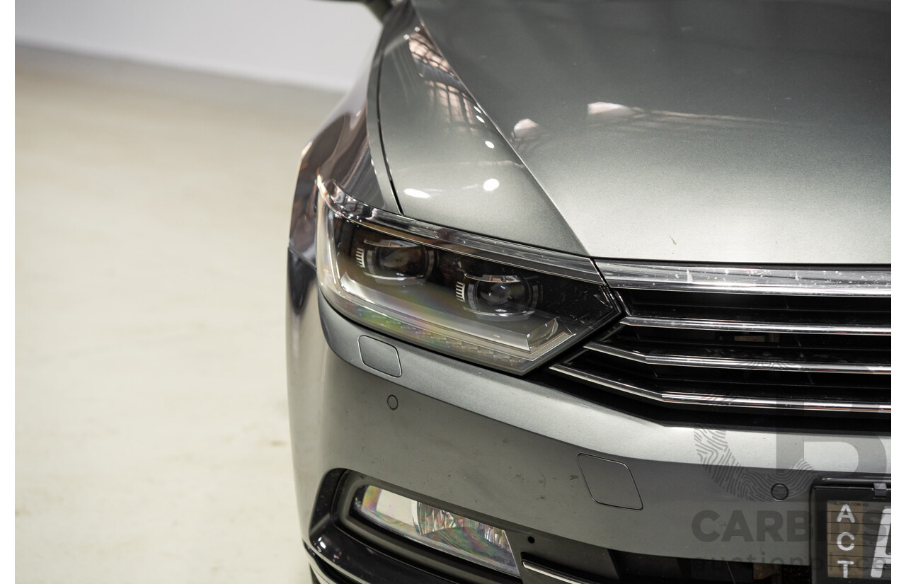 11/2015 Volkswagen Passat 132 Comfortline TSI 3C MY16 4D Sedan Grey Turbo 1.8L