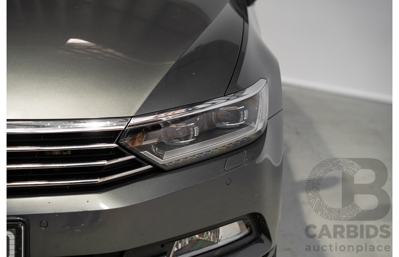 11/2015 Volkswagen Passat 132 Comfortline TSI 3C MY16 4D Sedan Grey Turbo 1.8L