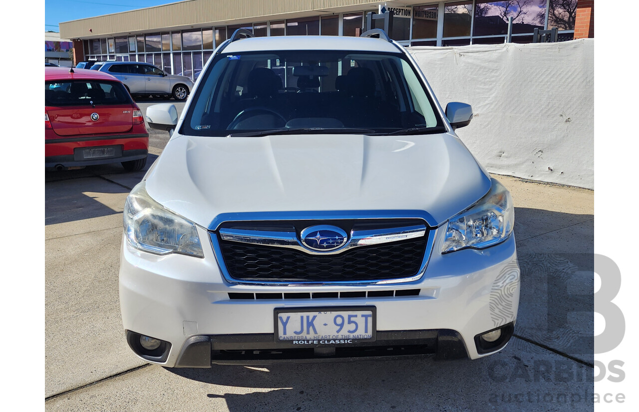 03/2013 Subaru Forester 2.0d-L MY13 4d Wagon White 2.0L