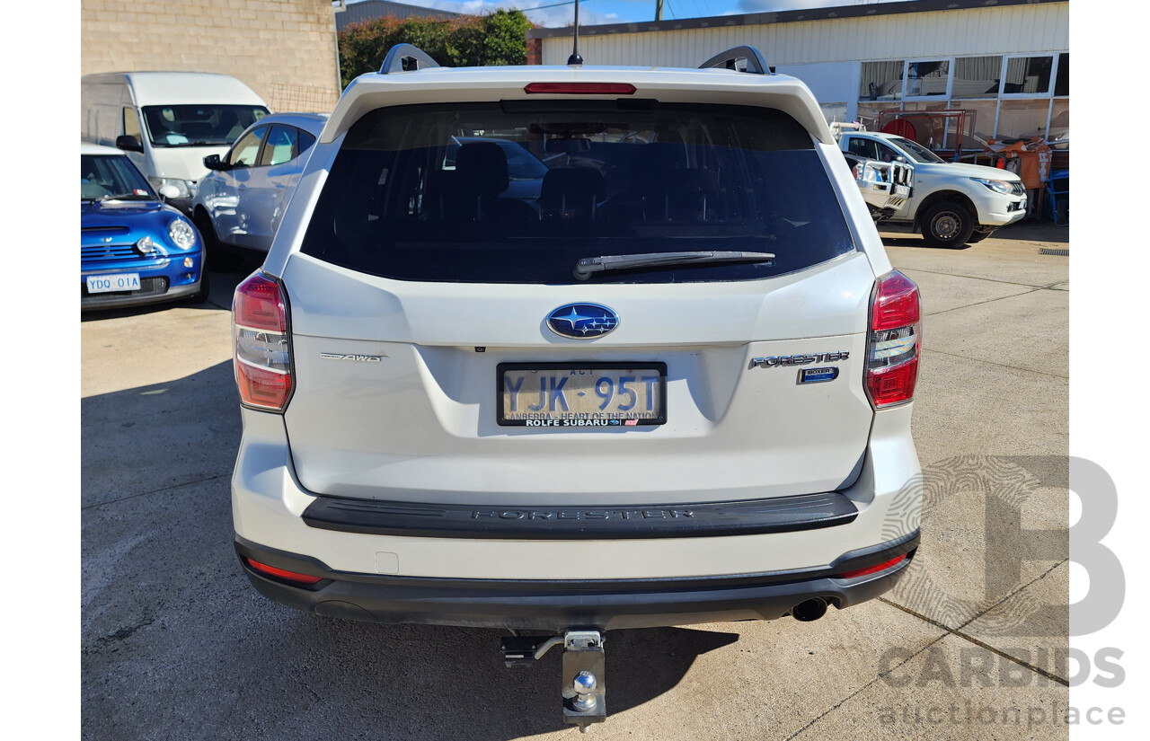 03/2013 Subaru Forester 2.0d-L MY13 4d Wagon White 2.0L