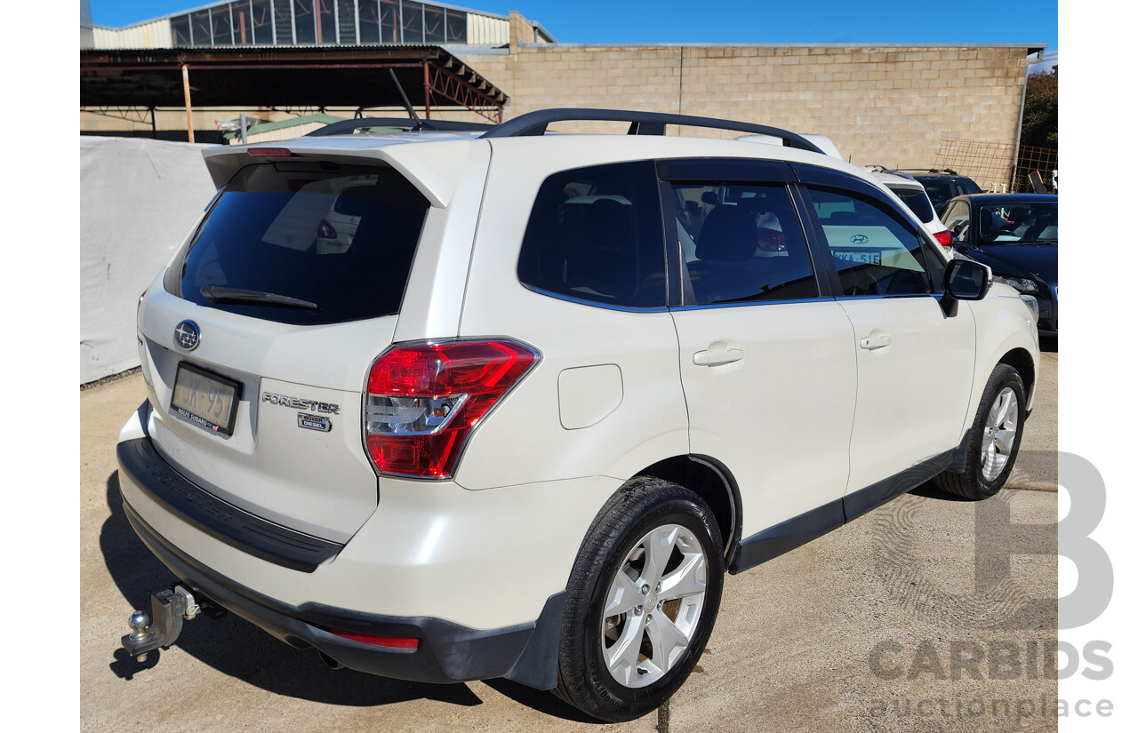 03/2013 Subaru Forester 2.0d-L MY13 4d Wagon White 2.0L