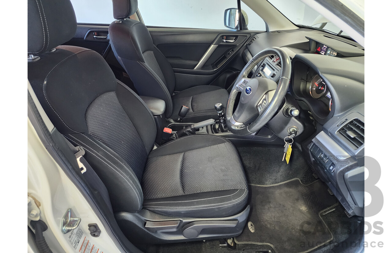 03/2013 Subaru Forester 2.0d-L MY13 4d Wagon White 2.0L