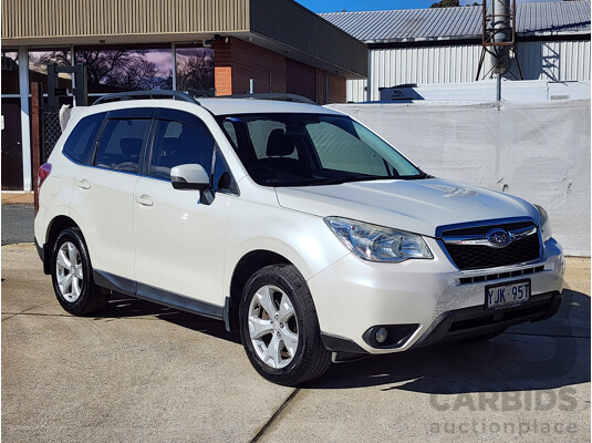 03/2013 Subaru Forester 2.0d-L MY13 4d Wagon White 2.0L