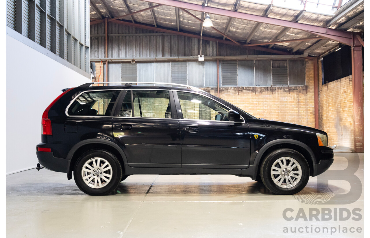 11/2007 Volvo XC90 D5 (AWD) MY07 4d Wagon Black Turbo Diesel 2.4L