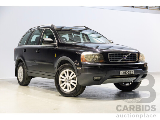 11/2007 Volvo XC90 D5 (AWD) MY07 4d Wagon Black Turbo Diesel 2.4L