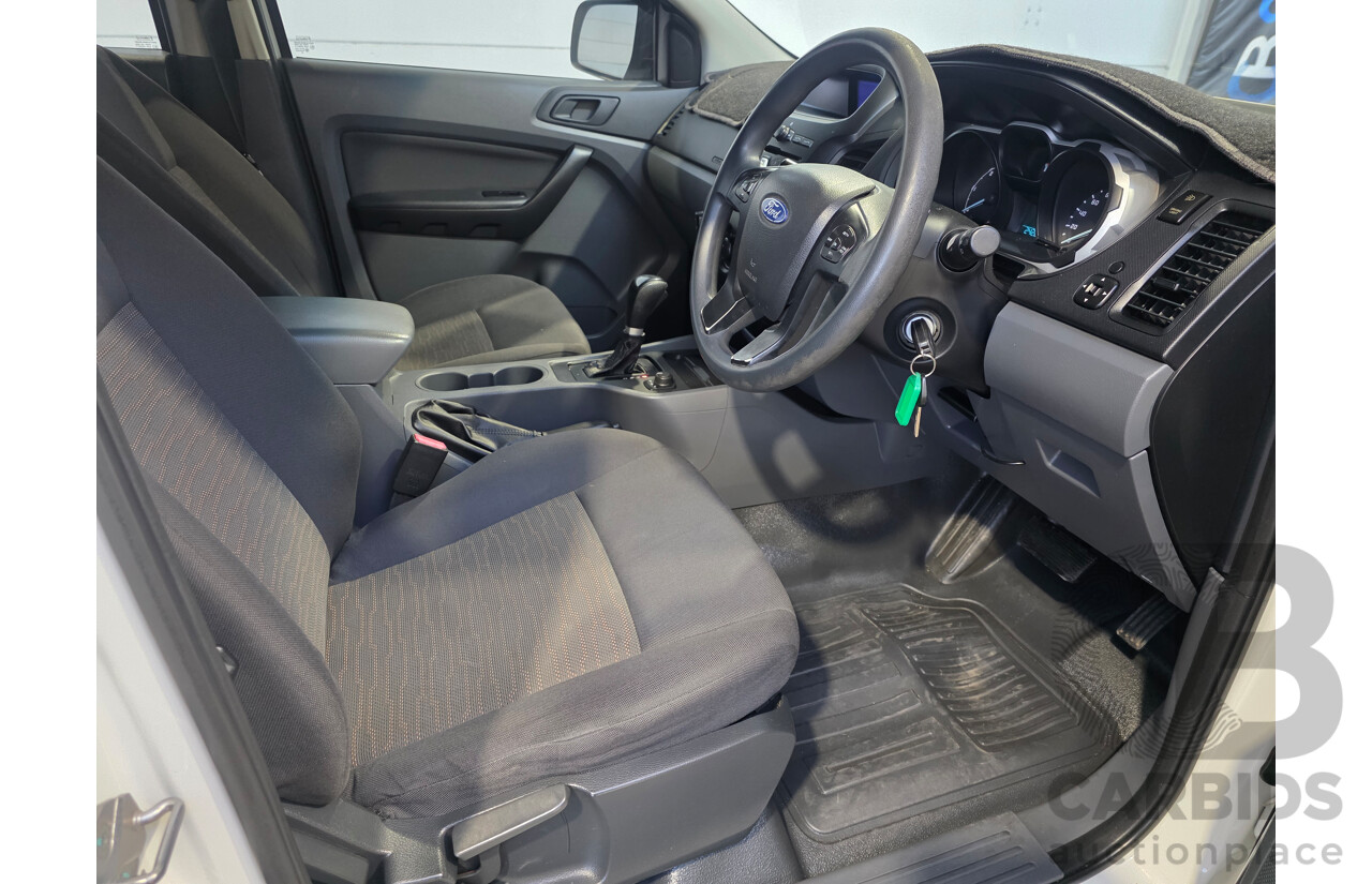 06/2012 Ford Ranger XL (4x4) PX Crew Cab Utility White 2.2L