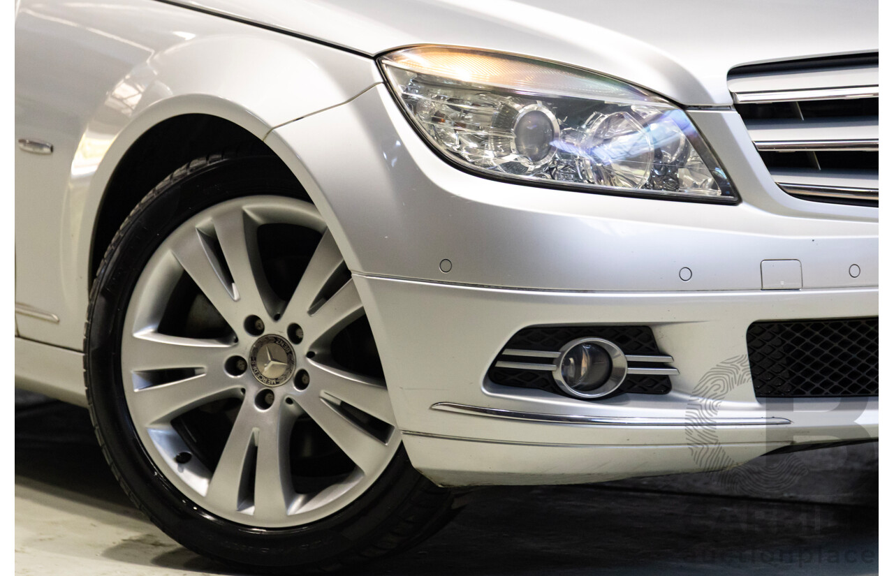 09/2008 Mercedes-Benz C220 CDI Classic (RWD) W204 4d Wagon Silver 2.1L