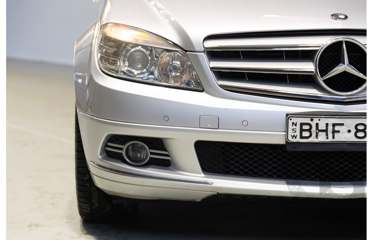 09/2008 Mercedes-Benz C220 CDI Classic (RWD) W204 4d Wagon Silver 2.1L