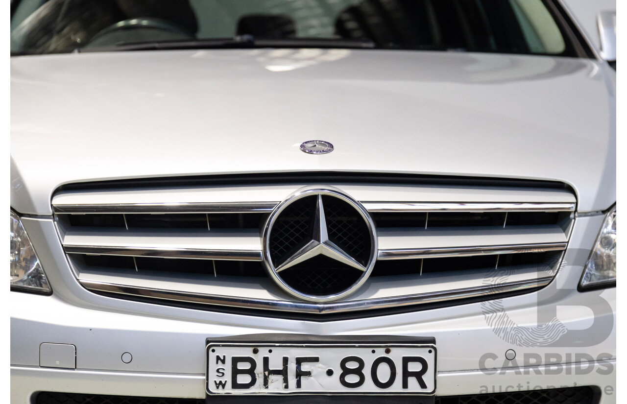 09/2008 Mercedes-Benz C220 CDI Classic (RWD) W204 4d Wagon Silver 2.1L