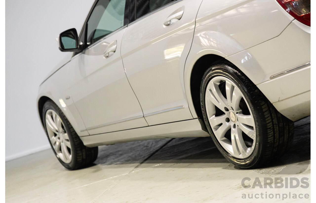 09/2008 Mercedes-Benz C220 CDI Classic (RWD) W204 4d Wagon Silver 2.1L