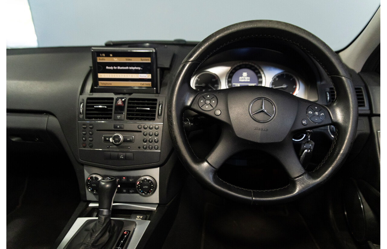 09/2008 Mercedes-Benz C220 CDI Classic (RWD) W204 4d Wagon Silver 2.1L