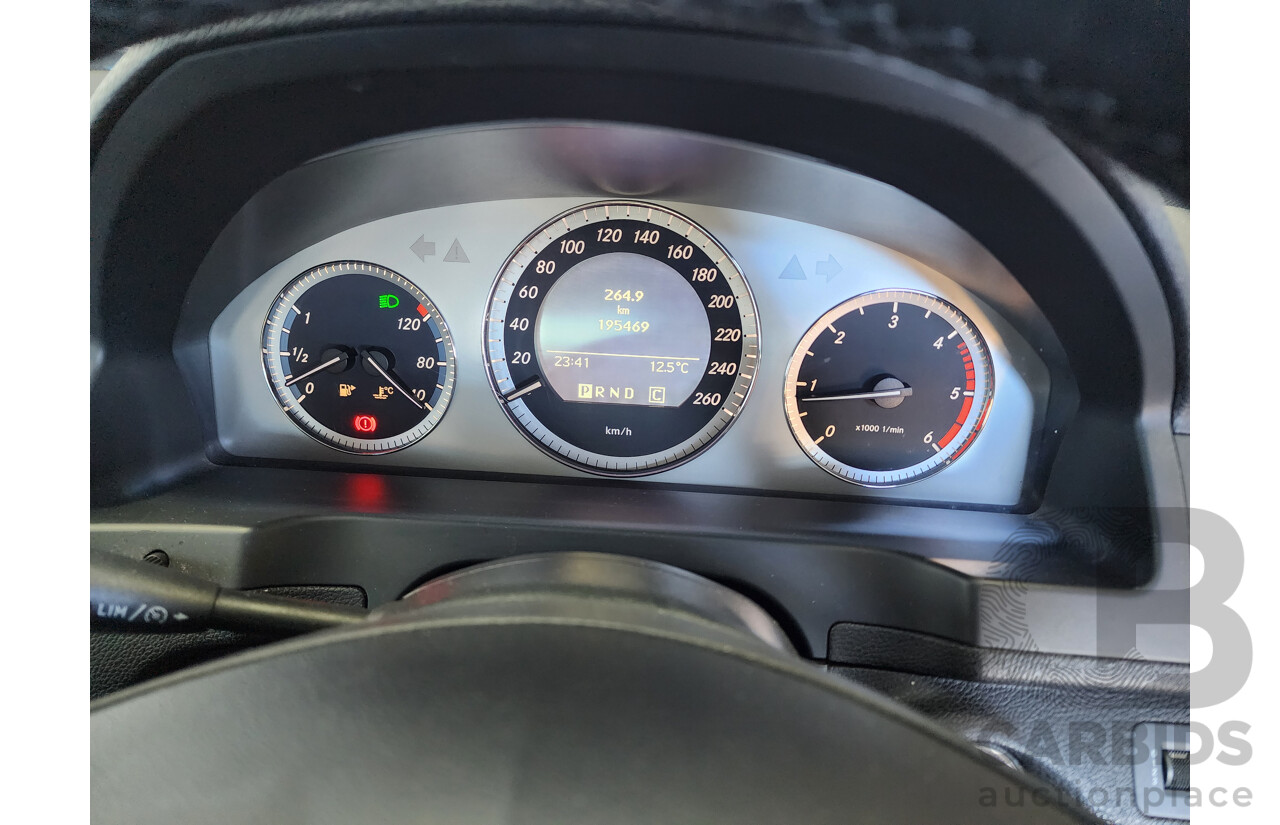 09/2008 Mercedes-Benz C220 CDI Classic (RWD) W204 4d Wagon Silver 2.1L