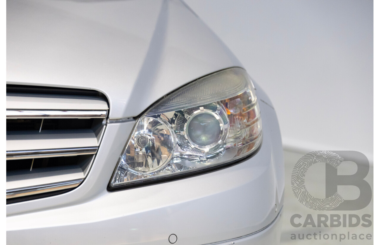 09/2008 Mercedes-Benz C220 CDI Classic (RWD) W204 4d Wagon Silver 2.1L